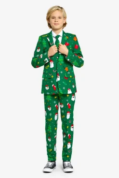OppoSuits Kerst Pakken|Festivity Green