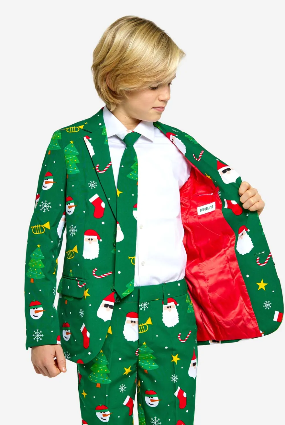 OppoSuits Kerst Pakken|Festivity Green