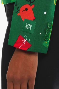 DAMES OppoSuits Kerstblazers|Festivity Green
