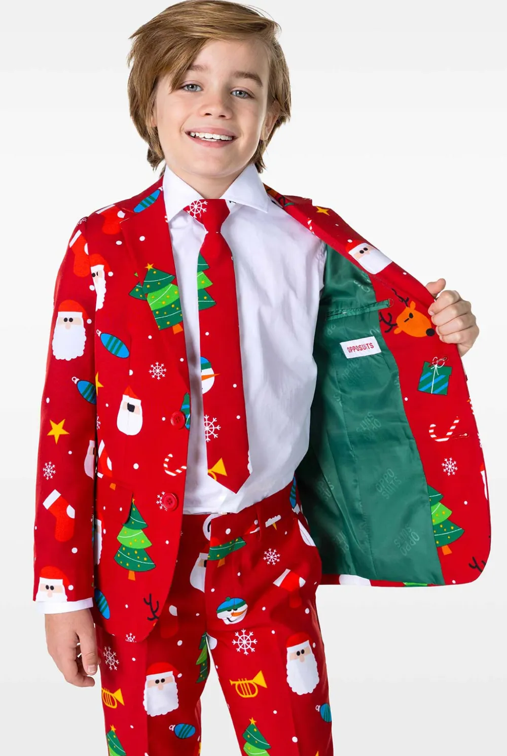 OppoSuits Kerst Pakken|Festivity Red