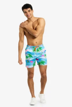 Heren OppoSuits Zwembroeken|Flaminguy