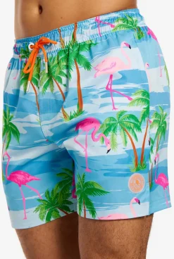 Heren OppoSuits Zwembroeken|Flaminguy