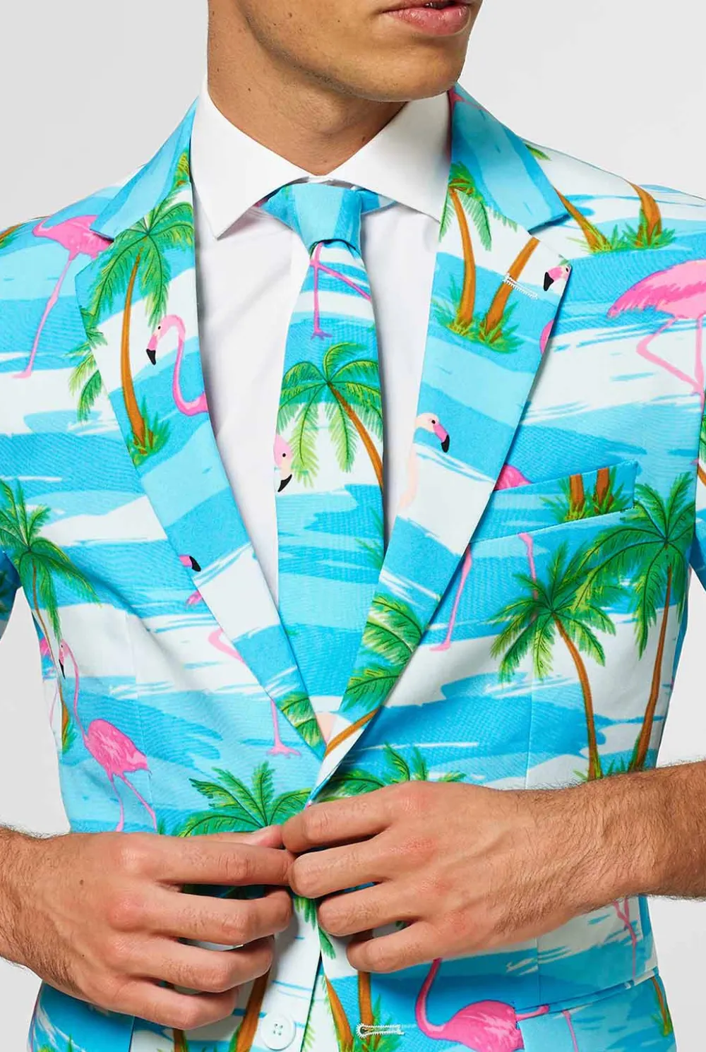 Heren OppoSuits Zomer Pakken|Zomer Pakken|Flaminguy