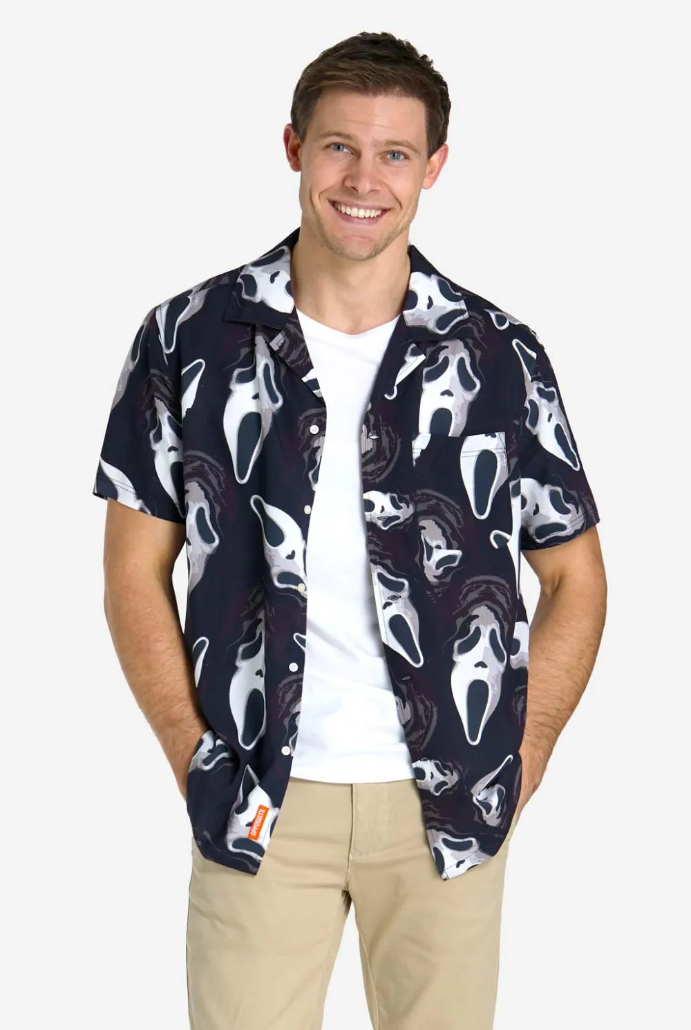Heren OppoSuits Halloween Overhemden|Zomer Overhemden|GhostFace®