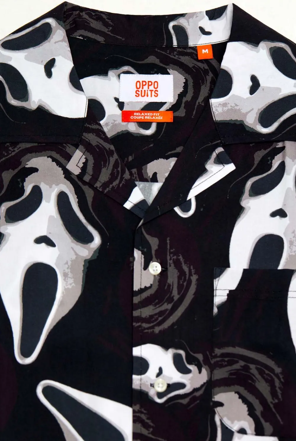 Heren OppoSuits Halloween Overhemden|Zomer Overhemden|GhostFace®