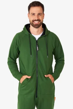 DAMES OppoSuits Effen Gekleurde Onesies|Effen Gekleurde Onesies|Glorious Green