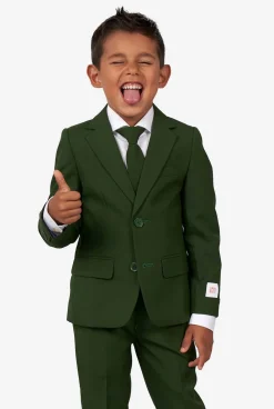 OppoSuits Effen Gekleurde Pakken|Kerst Pakken|Glorious Green