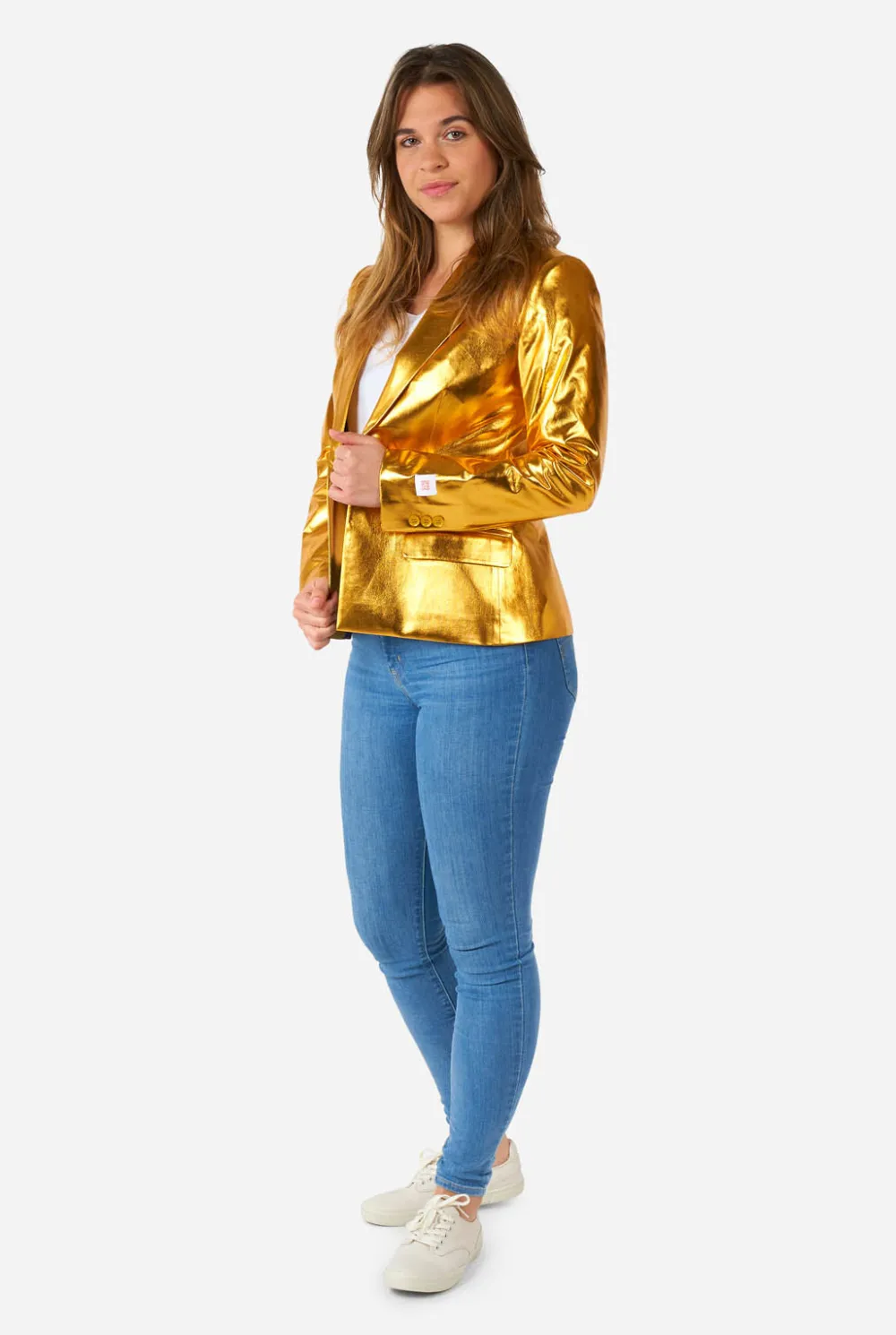 DAMES OppoSuits Kerstblazers|Groovy Gold