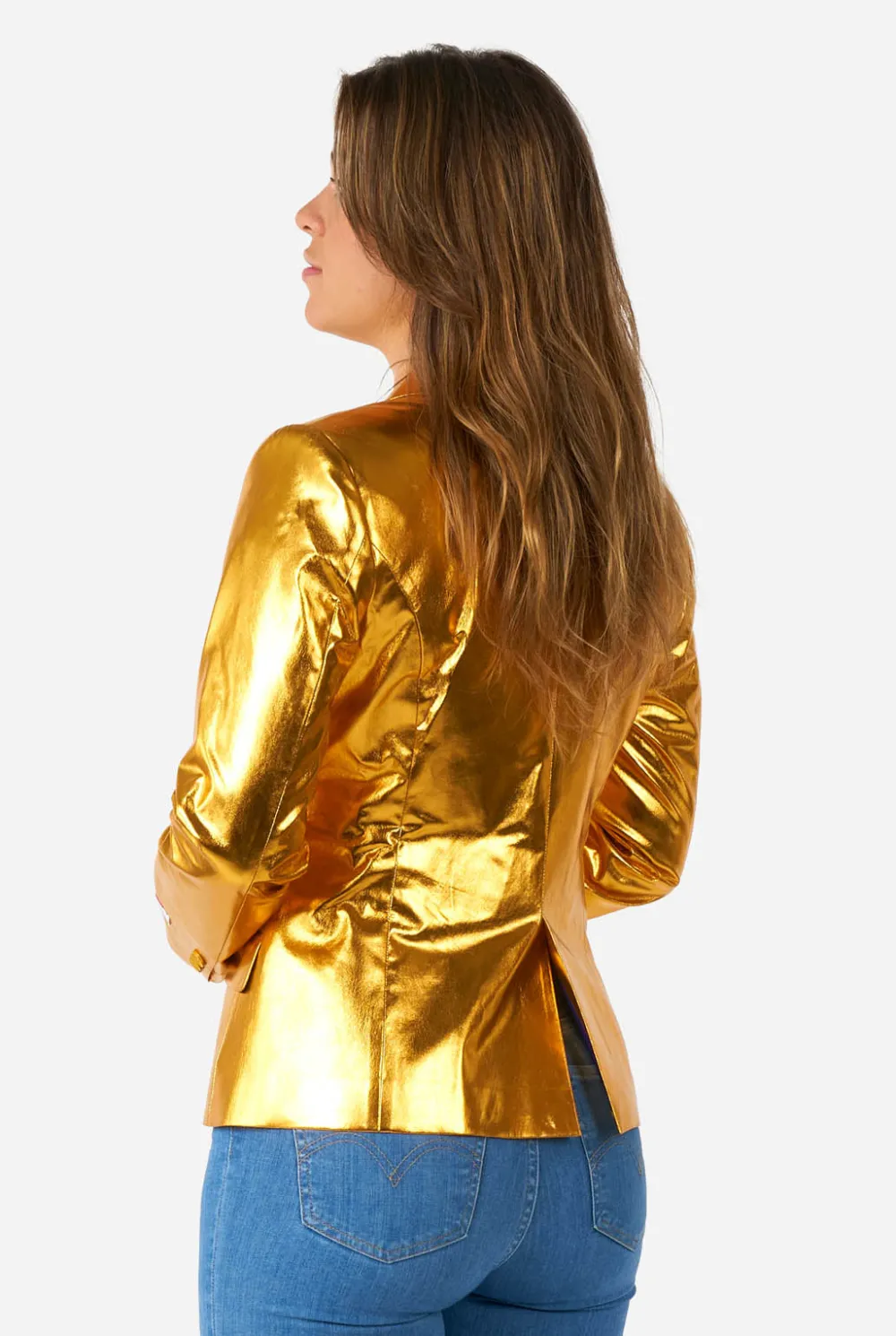 DAMES OppoSuits Kerstblazers|Groovy Gold
