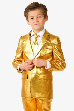 OppoSuits Effen Gekleurde Pakken|Groovy Gold