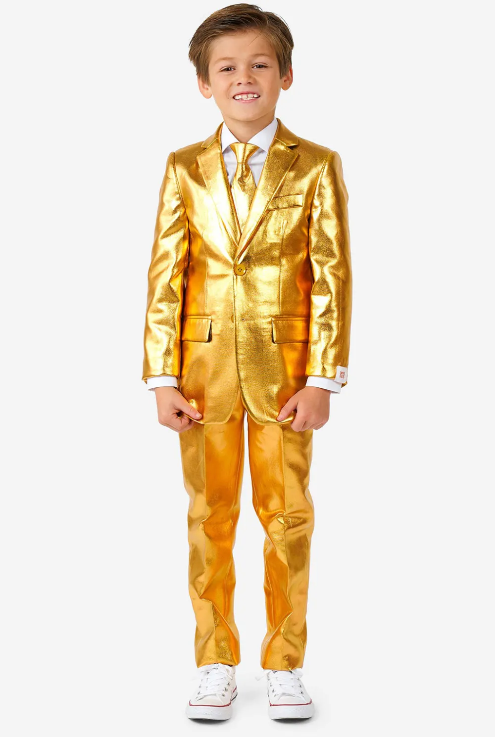 OppoSuits Effen Gekleurde Pakken|Groovy Gold