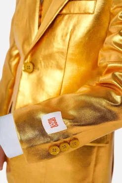 OppoSuits Effen Gekleurde Pakken|Groovy Gold