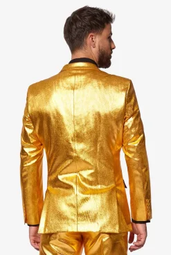 Heren OppoSuits Vrijgezellenfeest Pakken|Trouwpakken|Groovy Gold