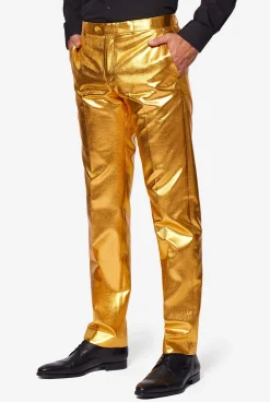 Heren OppoSuits Vrijgezellenfeest Pakken|Trouwpakken|Groovy Gold