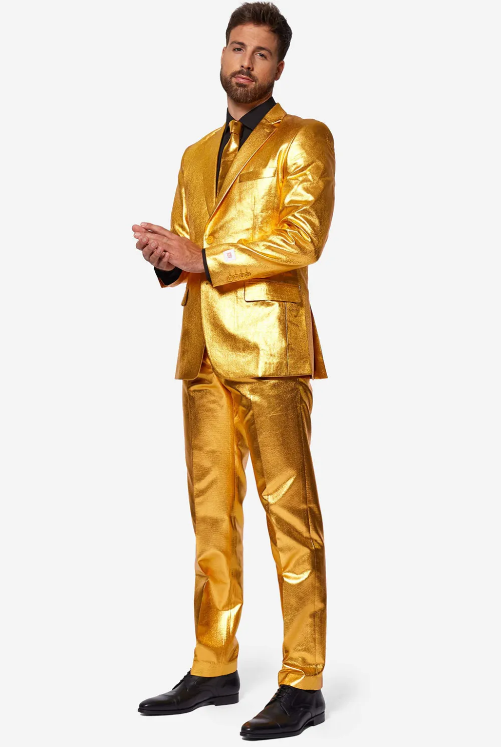 Heren OppoSuits Vrijgezellenfeest Pakken|Trouwpakken|Groovy Gold