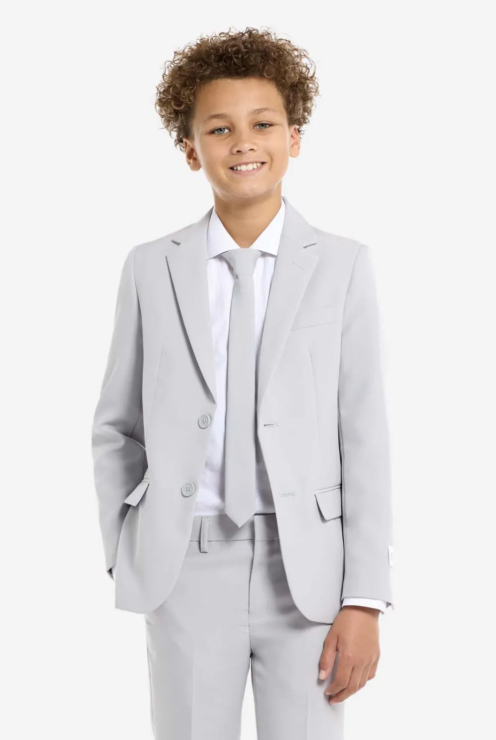 OppoSuits Effen Gekleurde Pakken|Groovy Grey