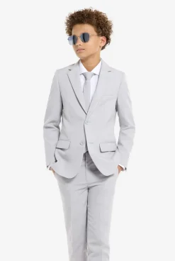 OppoSuits Effen Gekleurde Pakken|Groovy Grey