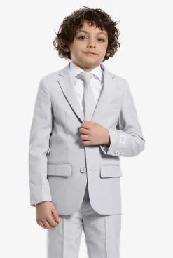 OppoSuits Effen Gekleurde Pakken|Groovy Grey