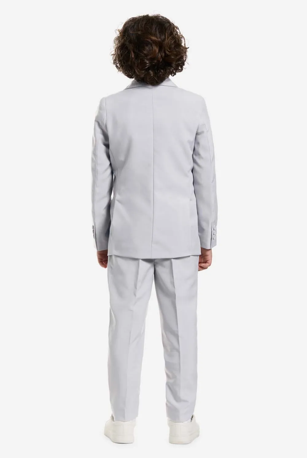 OppoSuits Effen Gekleurde Pakken|Groovy Grey