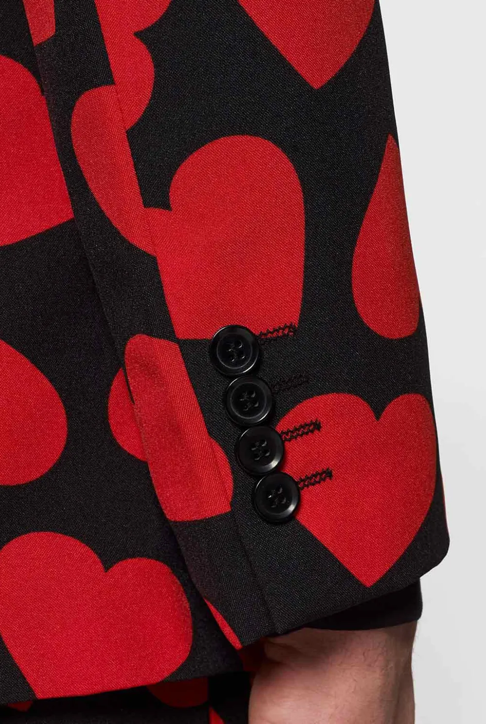 Heren OppoSuits Trouwpakken|Vrijgezellenfeest Pakken|King of Hearts
