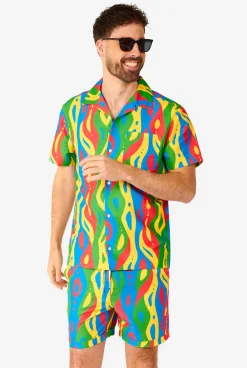 Heren OppoSuits Zomer Sets|Loopy Lines