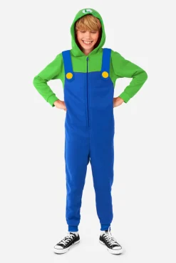 DAMES OppoSuits Super Mario Onesies|Super Mario Onesies|Luigi