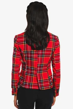 DAMES OppoSuits Kerstblazers|Lumberjackie
