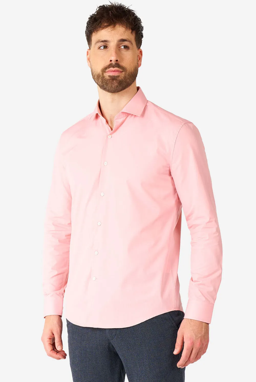 Heren OppoSuits Effen Gekleurde Overhemden|Lush Blush