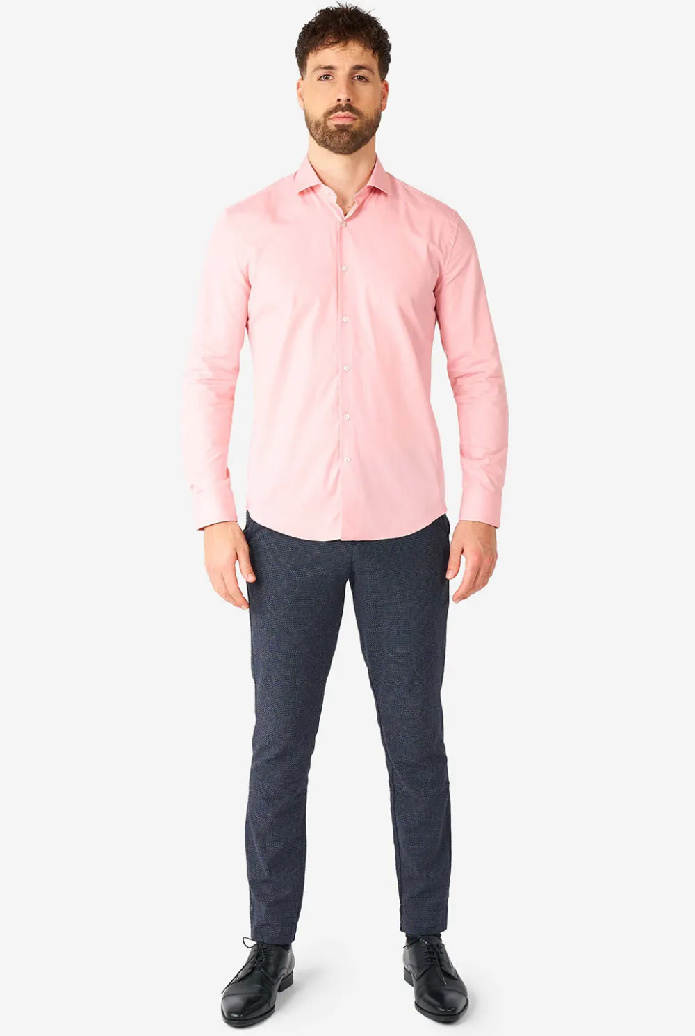 Heren OppoSuits Effen Gekleurde Overhemden|Lush Blush
