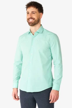 Heren OppoSuits Effen Gekleurde Overhemden|Magic Mint