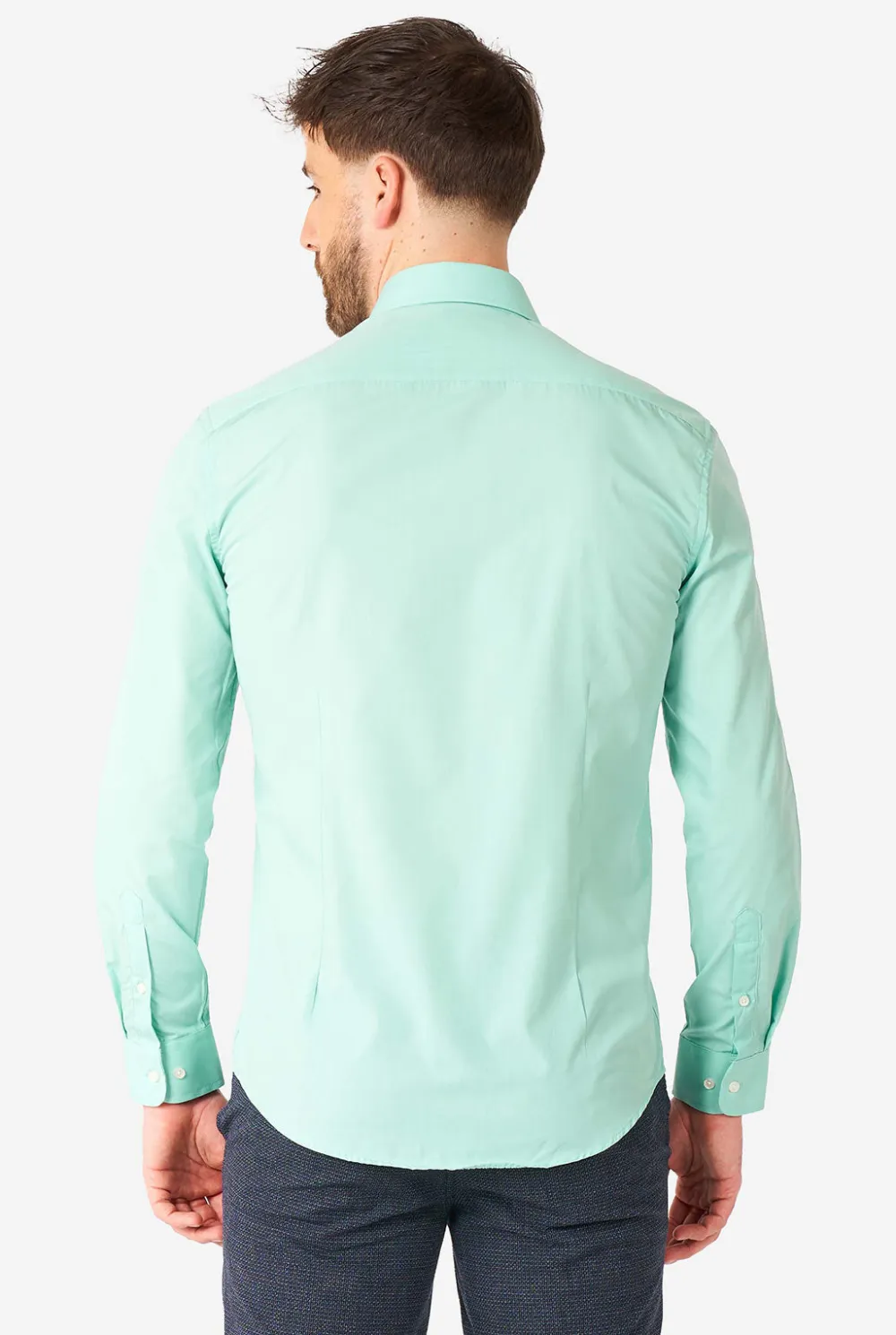 Heren OppoSuits Effen Gekleurde Overhemden|Magic Mint