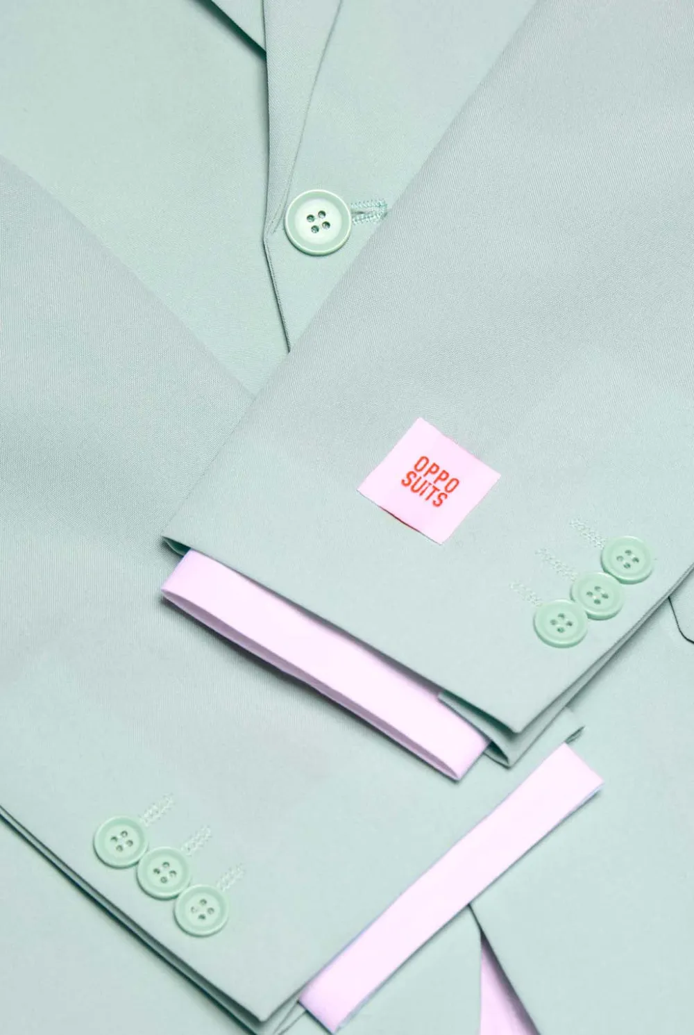 OppoSuits Effen Gekleurde Pakken|Magic Mint