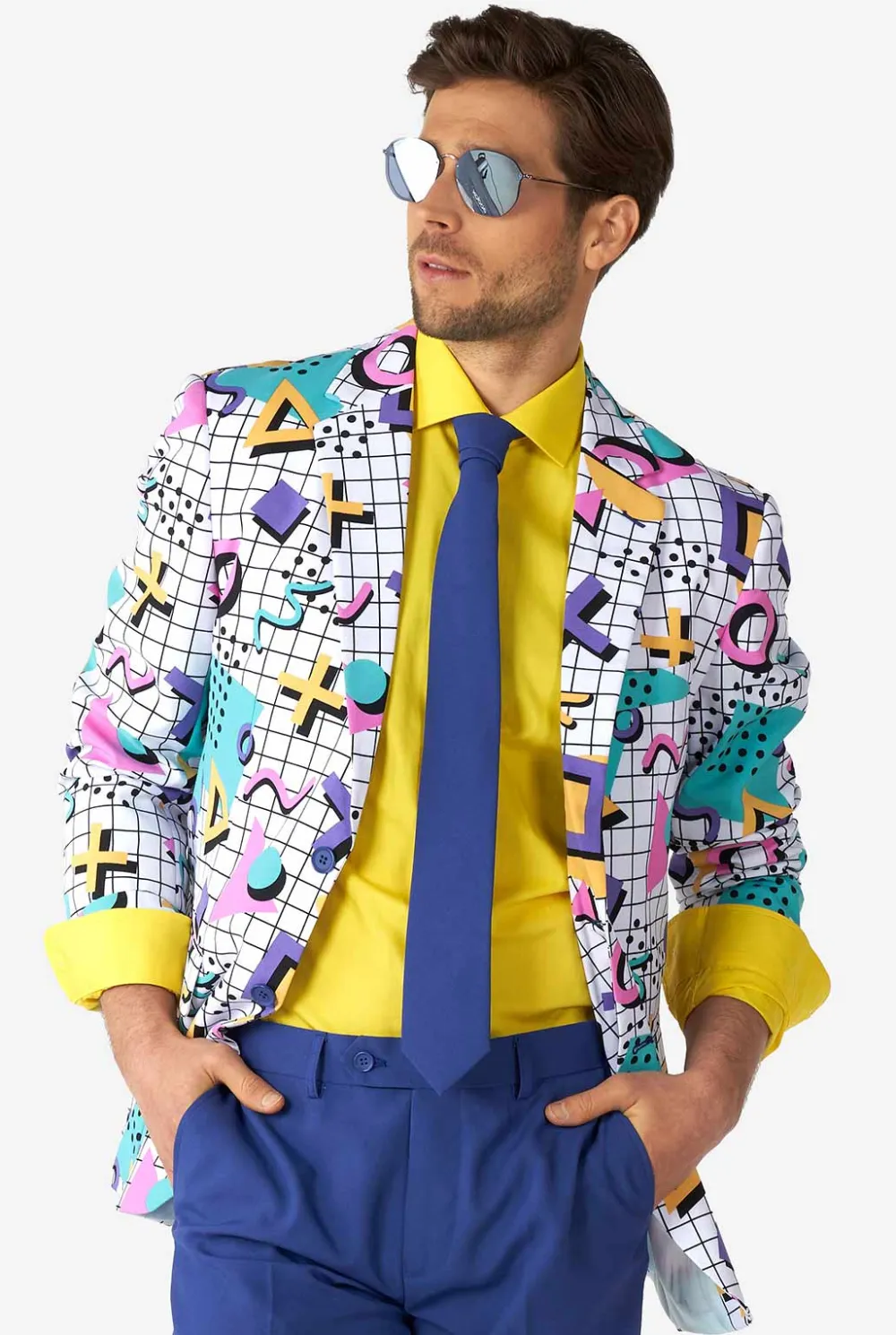 Heren OppoSuits Vrijgezellenfeest Pakken|Trouwpakken|Memphis Master