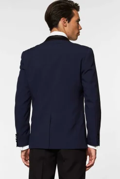 Heren OppoSuits Examen Smokings|Kerst Smokings|Midnight Blue