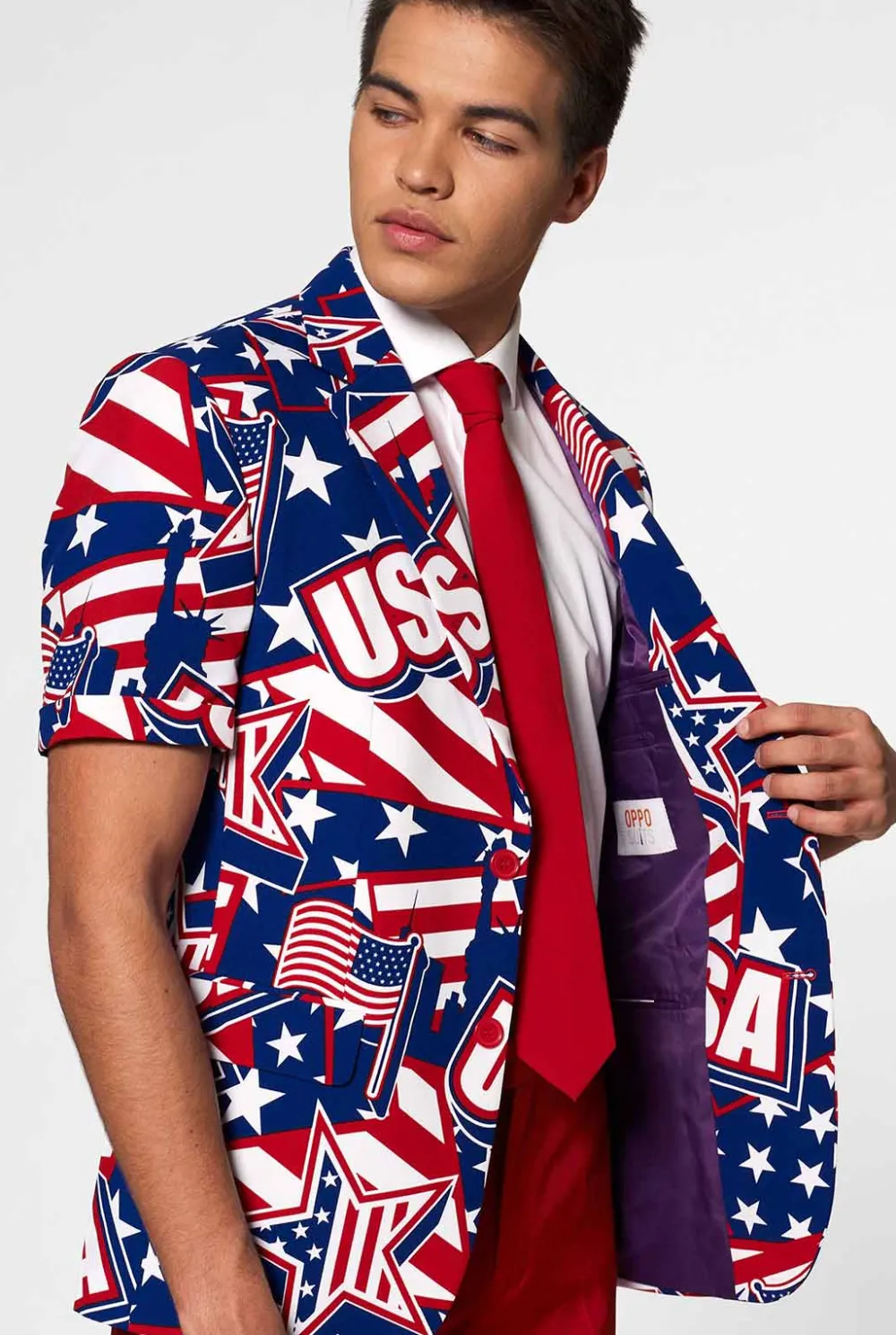Heren OppoSuits Zomer Pakken|Zomer Pakken|Mighty 'Murica