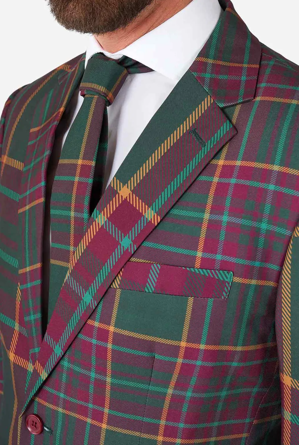 Heren OppoSuits Trouwpakken|Kerstpakken|Mixed Mesh