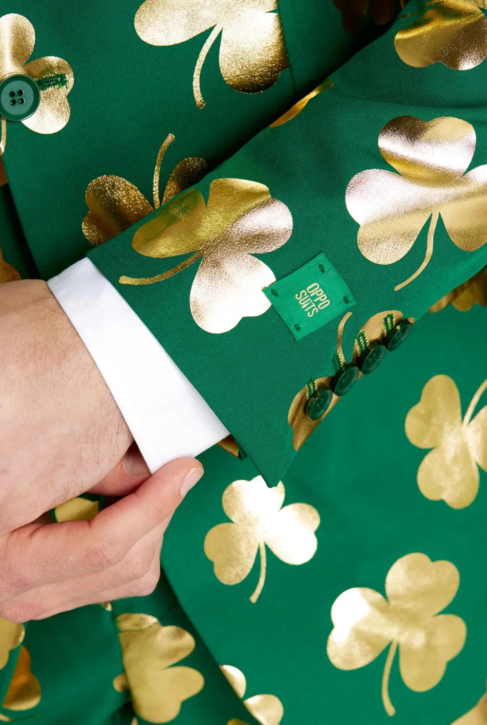 Heren OppoSuits Trouwpakken|Carnavalspakken|Mr. Clover Clover