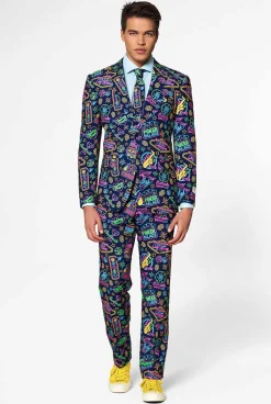 Heren OppoSuits Vrijgezellenfeest Pakken|Trouwpakken|Mr. Vegas