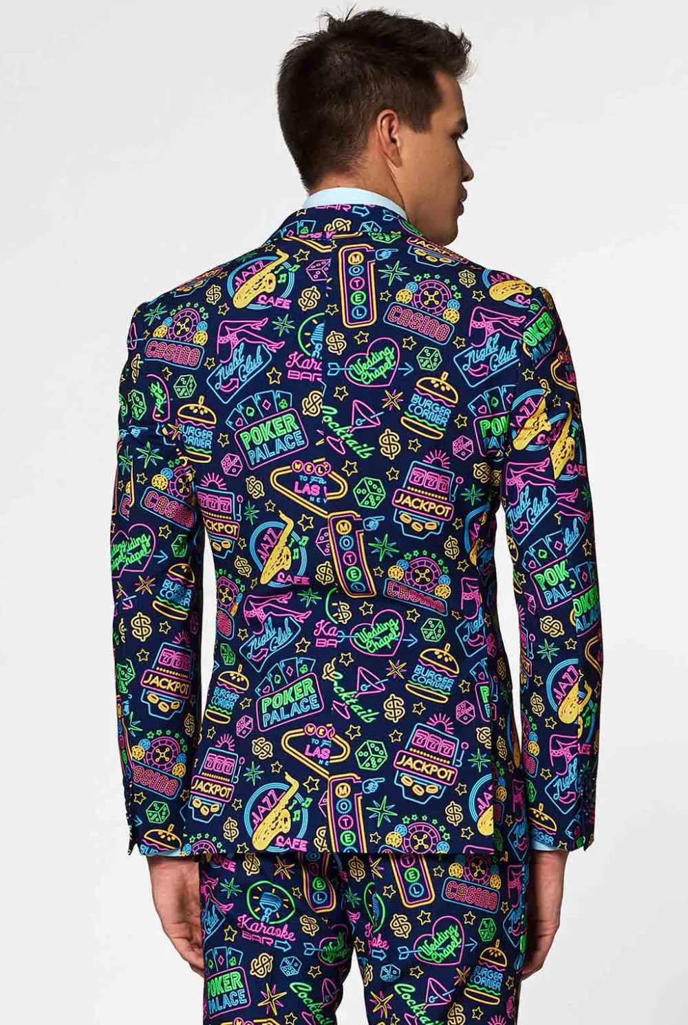 Heren OppoSuits Vrijgezellenfeest Pakken|Trouwpakken|Mr. Vegas
