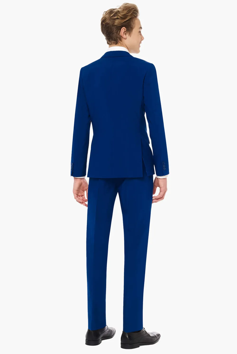 OppoSuits Effen Gekleurde Pakken|Navy Royale
