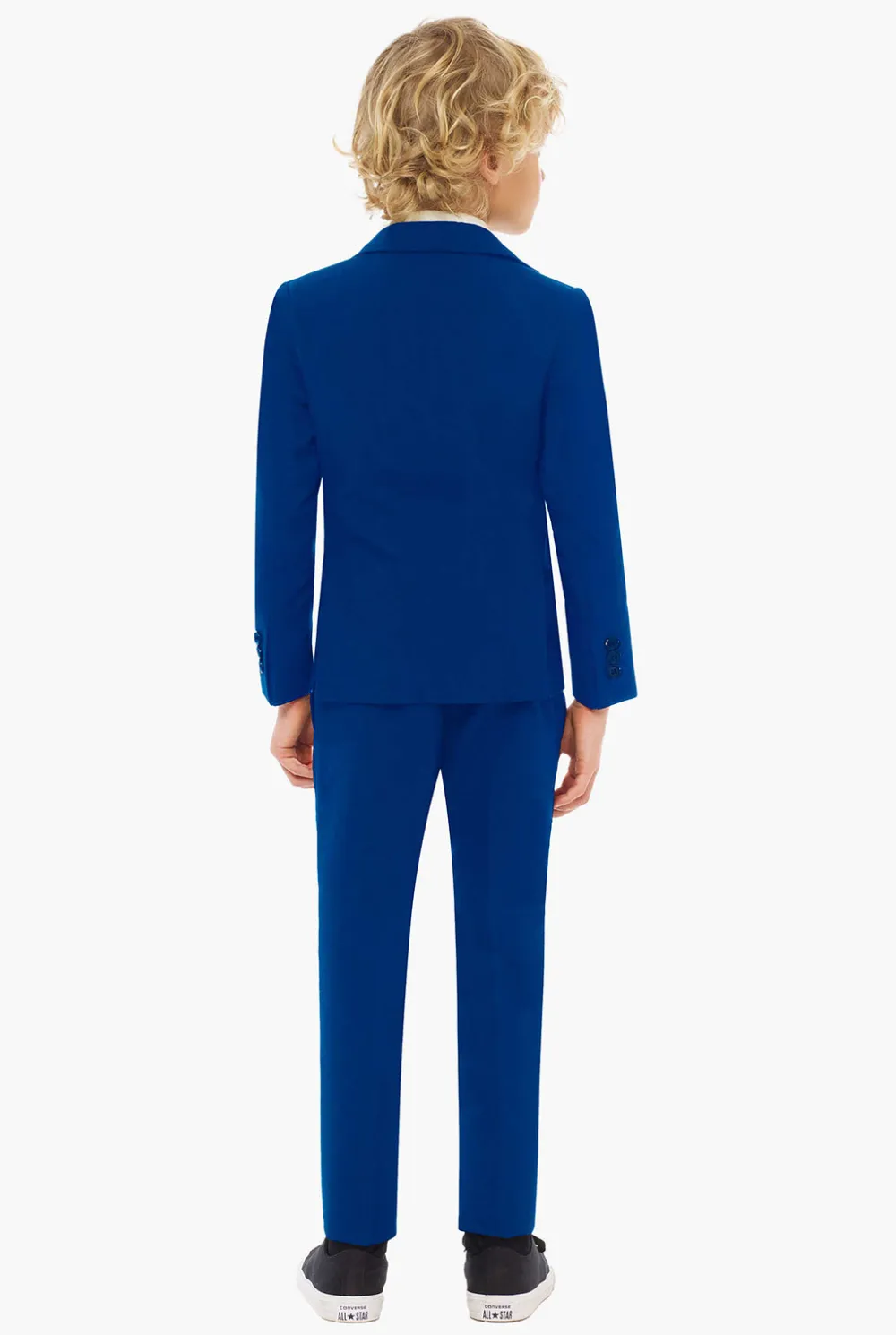 OppoSuits Effen Gekleurde Pakken|Navy Royale