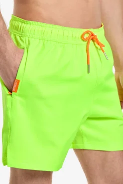 Heren OppoSuits Zwembroeken|Neon Lucky Lime
