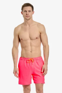 Heren OppoSuits Zwembroeken|Neon Pink Power