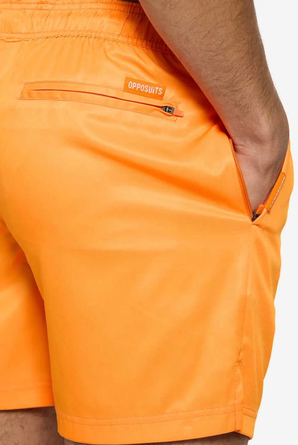 Heren OppoSuits Zwembroeken|Neon Vivid Orange
