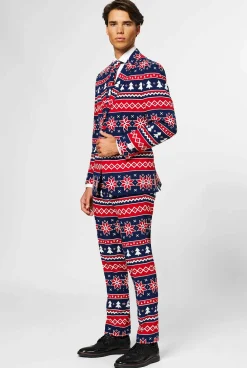 Heren OppoSuits Kerstpakken|Nordic Noel