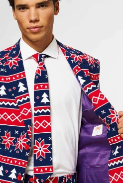 Heren OppoSuits Kerstpakken|Nordic Noel