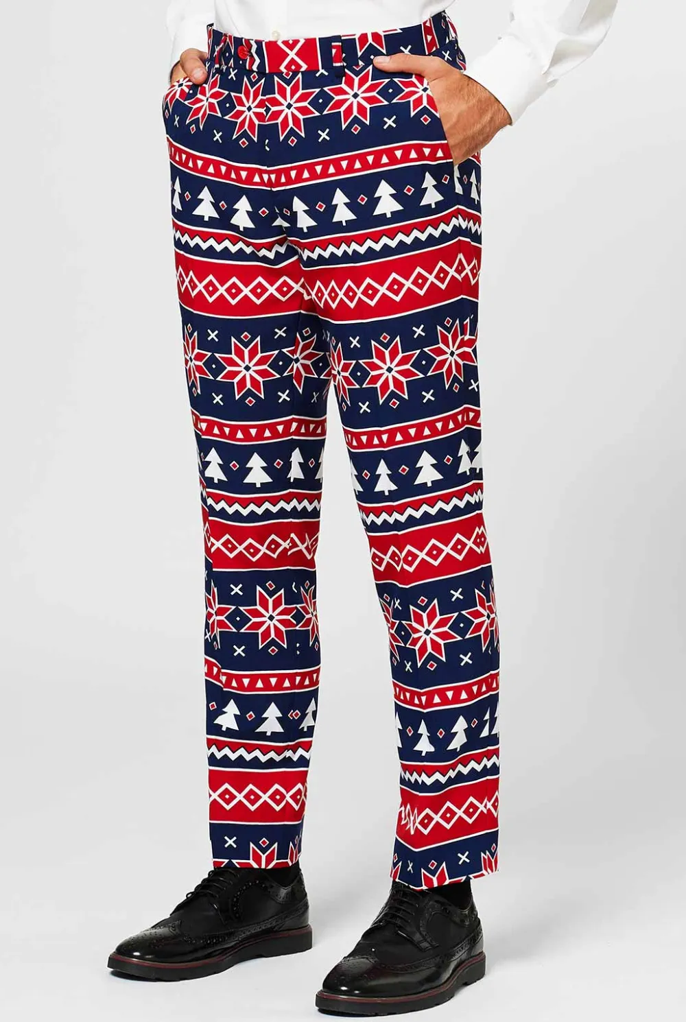Heren OppoSuits Kerstpakken|Nordic Noel