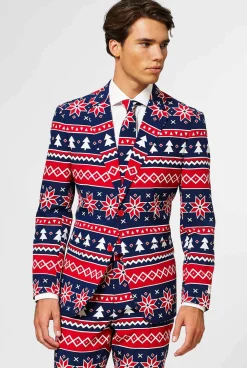 Heren OppoSuits Kerstpakken|Nordic Noel