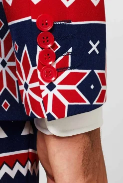 Heren OppoSuits Kerstpakken|Nordic Noel