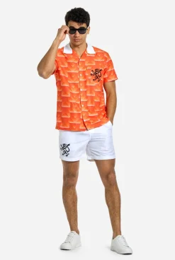 Heren OppoSuits Zomer Sets|Orange Legend '88